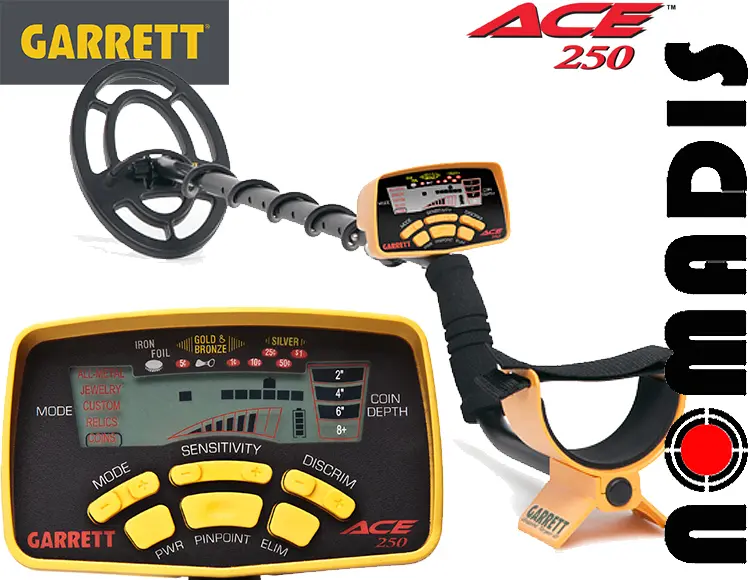 garrett ace 250 detektor metala