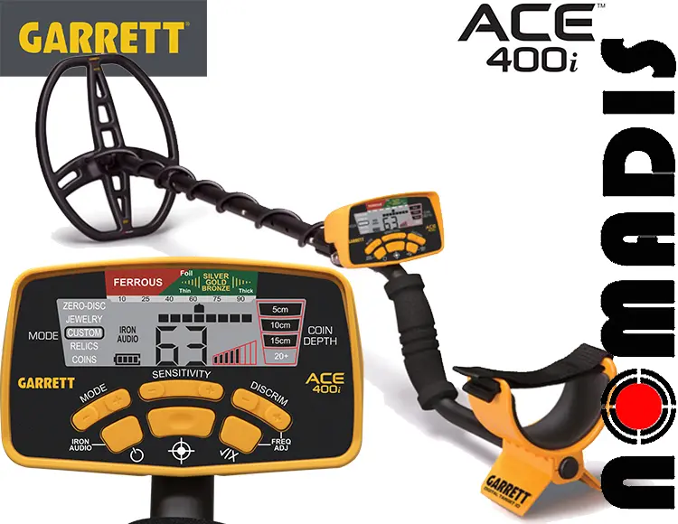 detektor metala garrett ace 400i