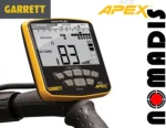 detektor metala garrett apex display