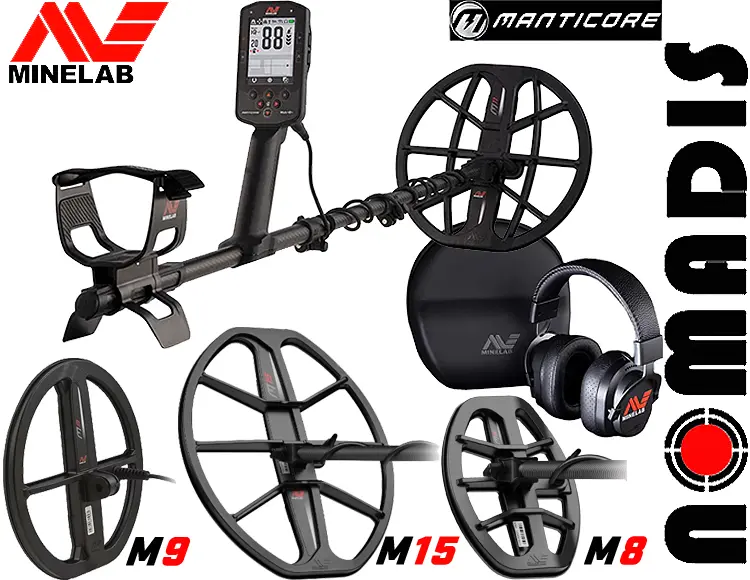 detektor metala minelab manticore sonde m8 m9 m15